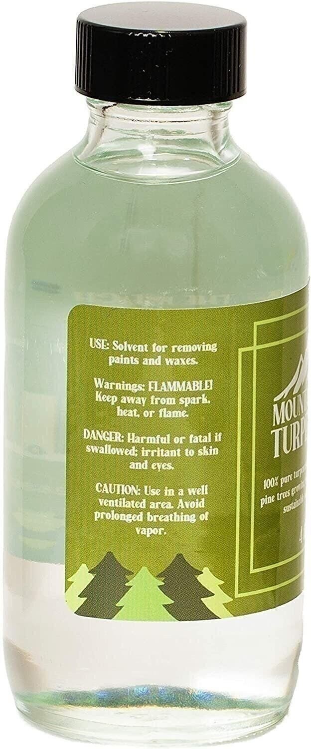 Mountain Pine 100% Pure Gum Spirits of Turpentine – Pure Turpentine Oil Paint…