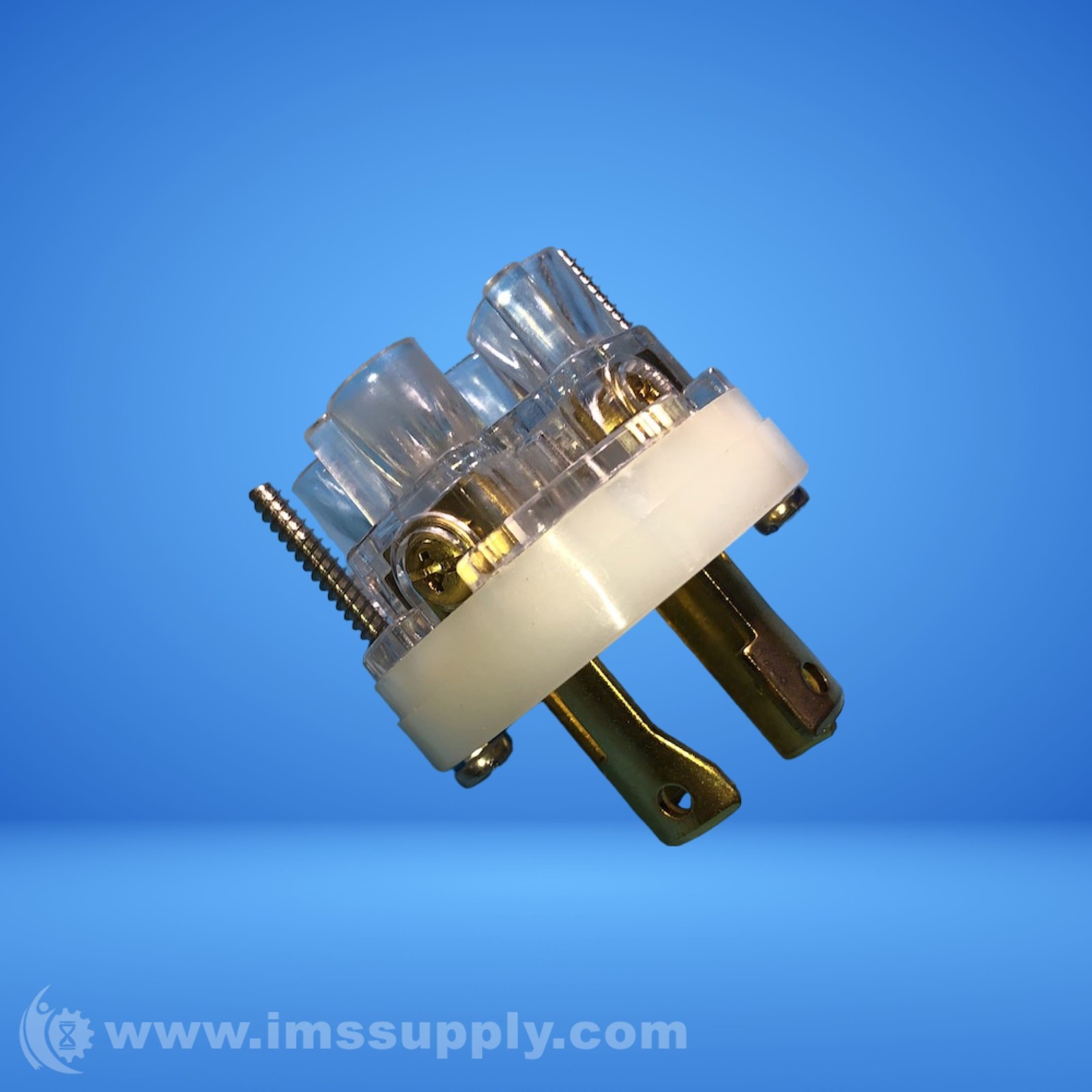 Hubbell HBL2731S 30A 480V 3P4W Locking Plug FNOB