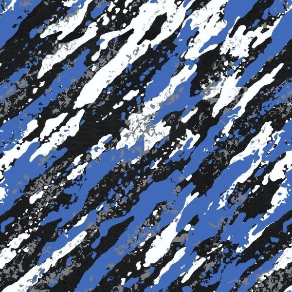 Rip Tear Splash Blue – 16″ x 48″ Hydrographic Film Hydro Dipping