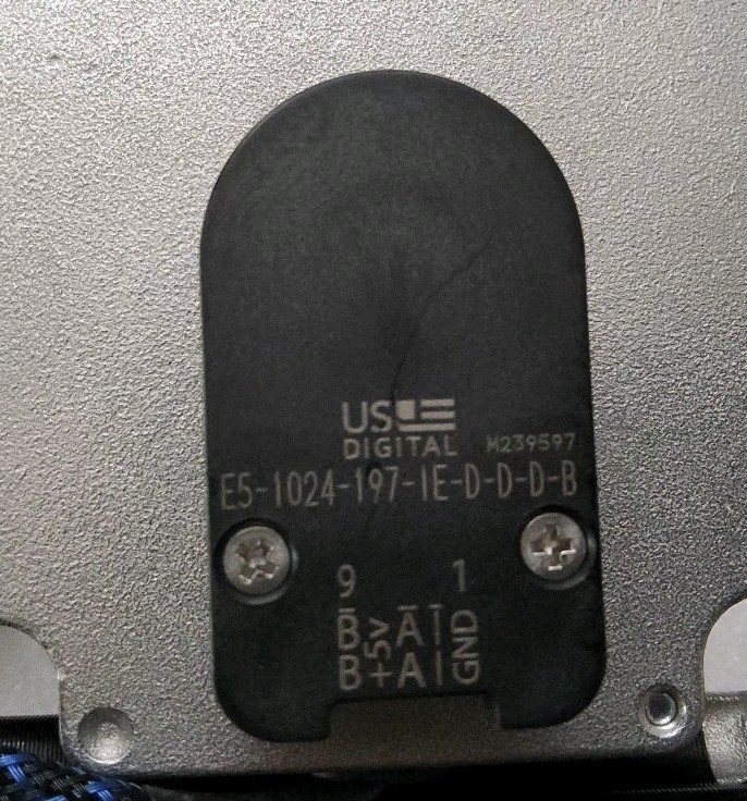 Servo Motor With US Digital E5-1024-197-IE-D-D-D-B Encoder