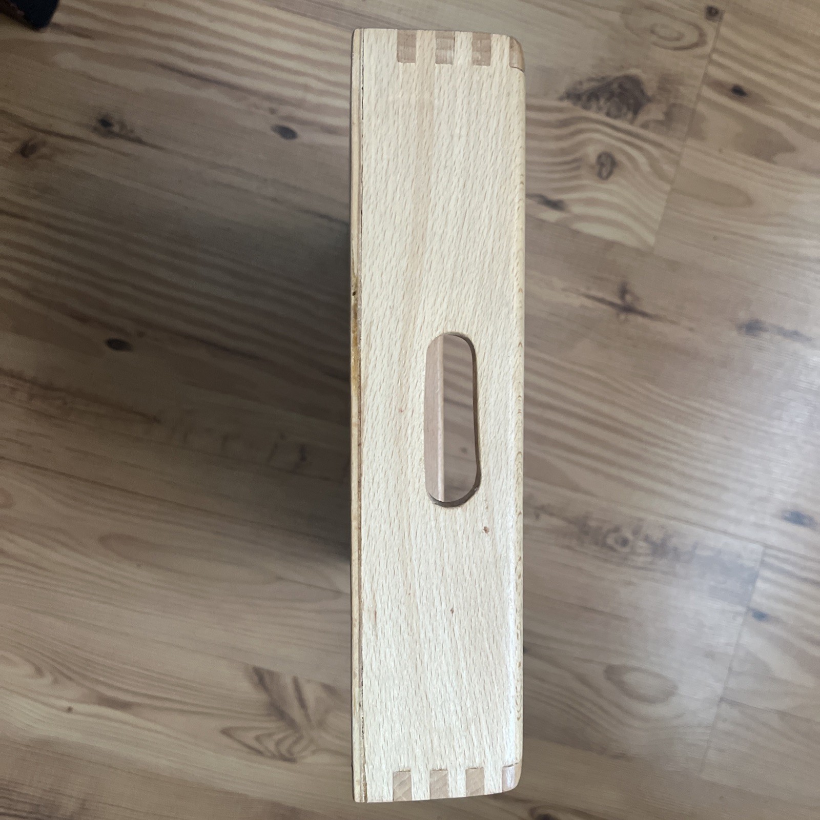Vintage Beech Wood Divided Drawer Organizer Tray Dovetail Made In Romania»