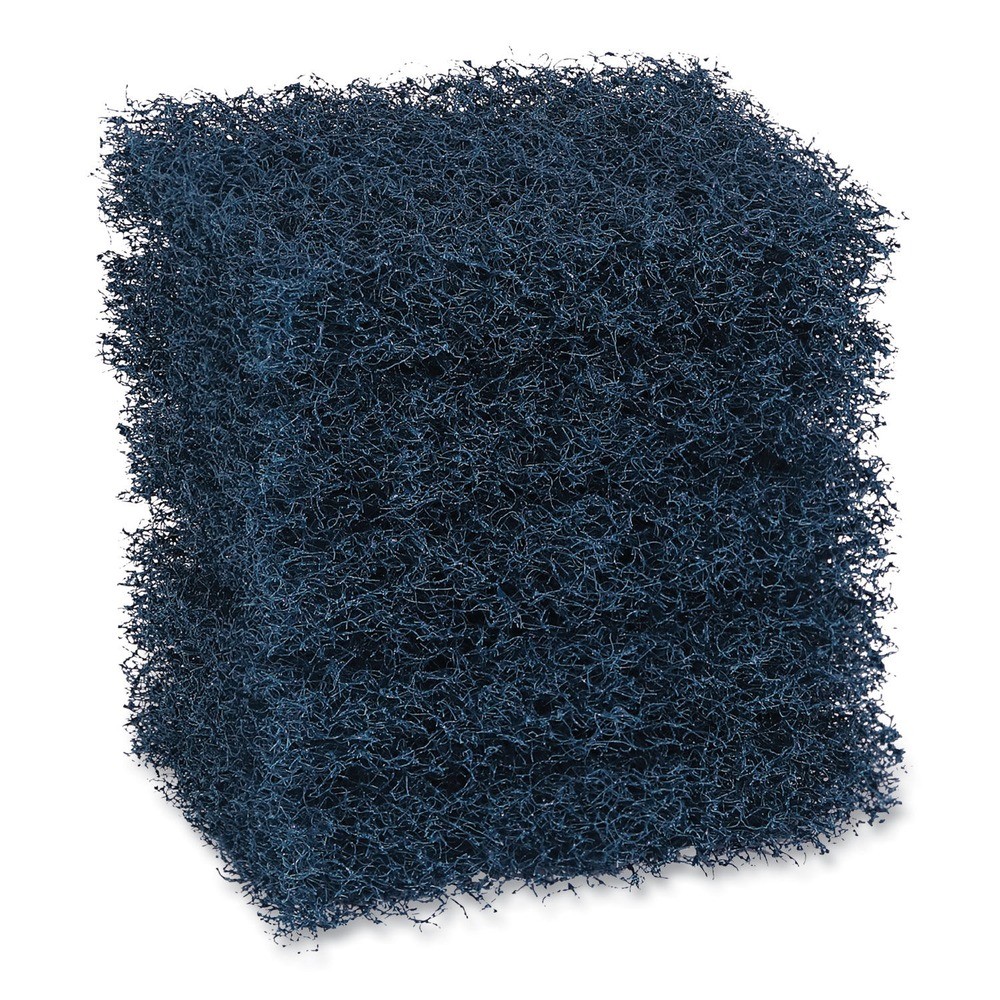 Boardwalk 188 3.5 in. x 5 in. Extra Heavy-Duty Scour Pad – Dark BL (20/CT) New