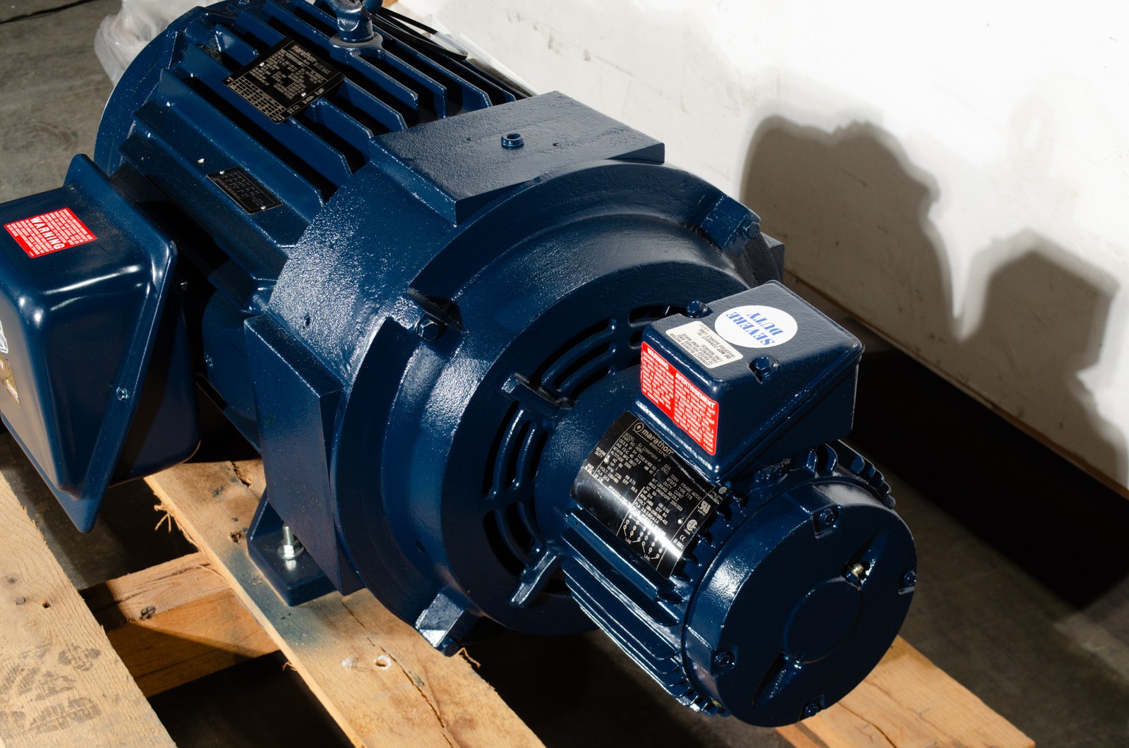 40HP Marathon Blue Max Motor TVA324THFPA8038 230/460V 324TC 3PH – NEW Surplus!