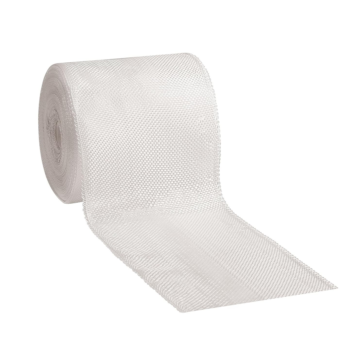 4 Inch x 99Ft Fiberglass Cloth Roll Non-Adhesive Woven Cloth Strip For Repair