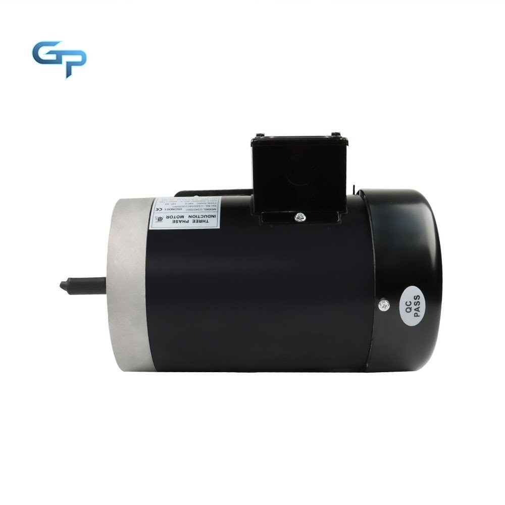 2 HP General Electric Motor 3 Phase 56C Frame 1800 RPM TEFC 230 / 460 Volt New