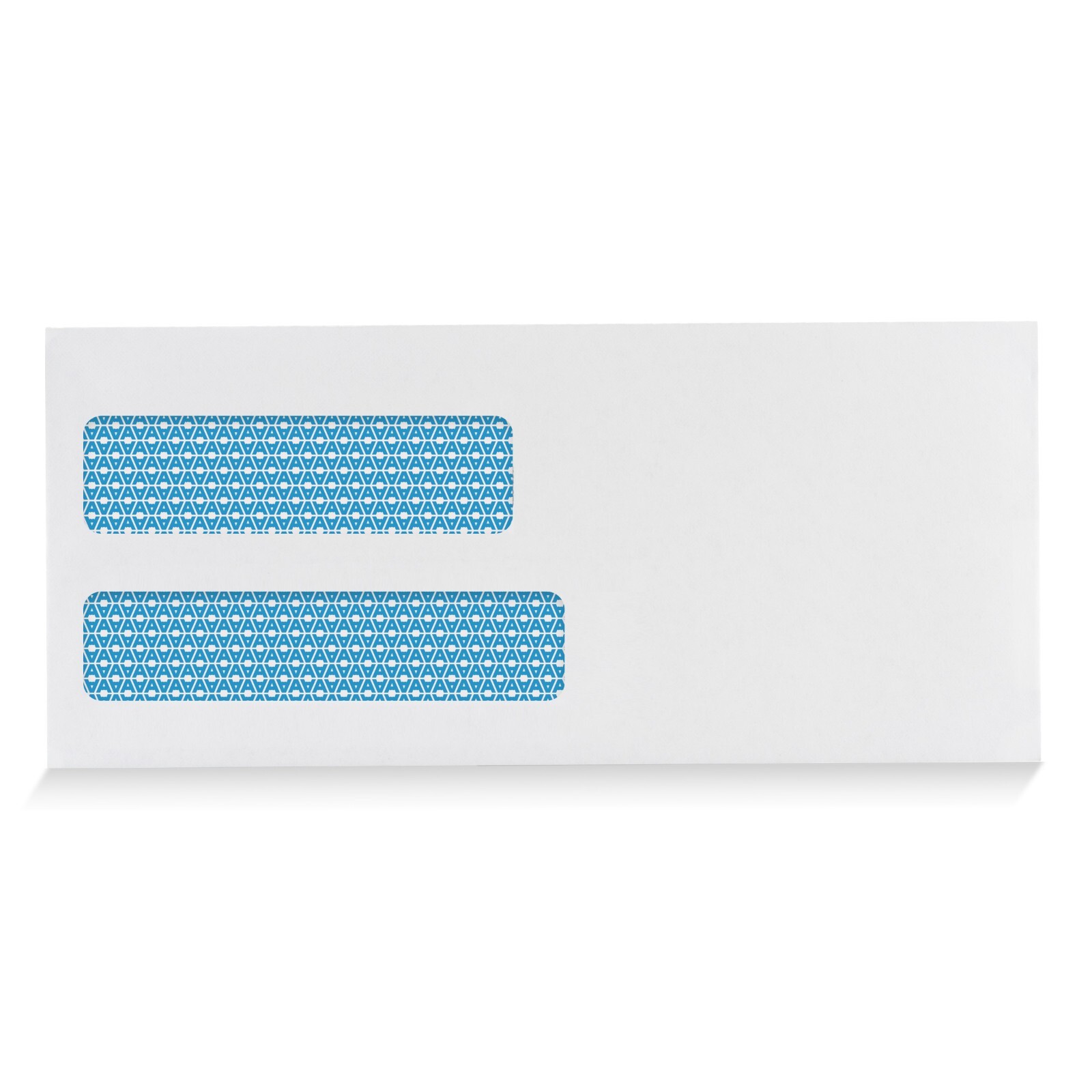 500#9 Double Window Self-Seal Envelopes – Security Tinted – (30139)