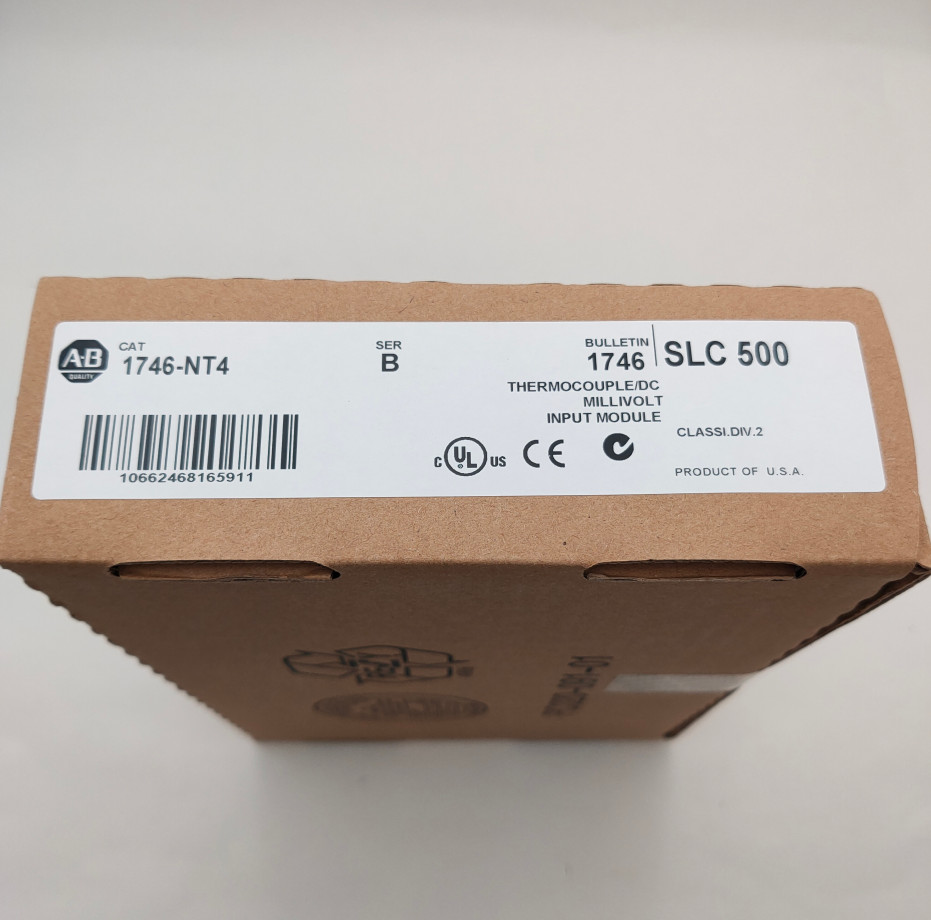 New Factory Sealed AB 1746-NT4 SER B SLC 500 Input Module PLC