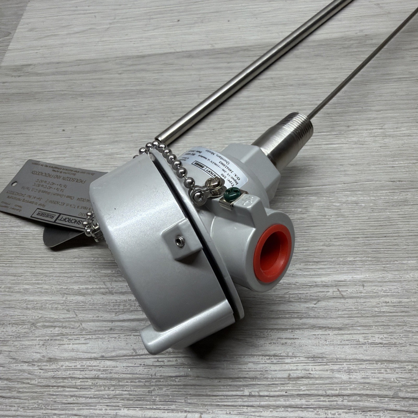Ashcroft S50DRKN111F2-XB-H6R3-F3PTN=40LN=497 S50 RTD Thermocouple -200 To 1200C