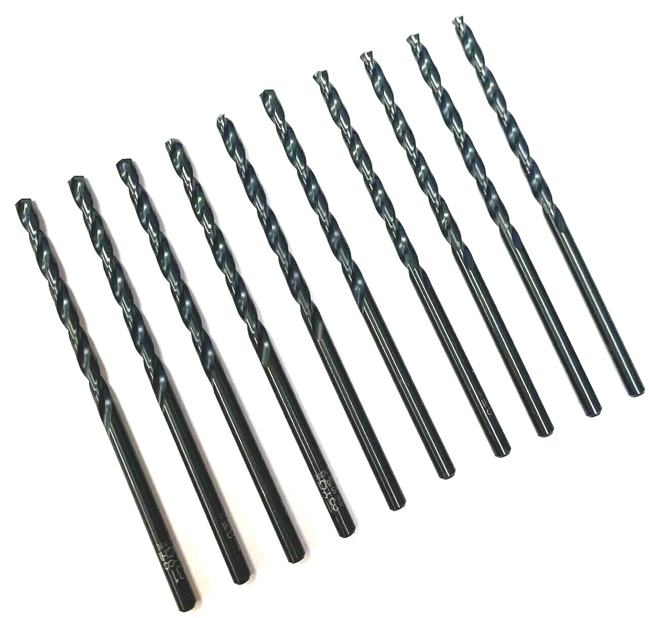 #31 (0.1200″) COBALT TWIST DRILLS – 10 PIECE PACK – NACHI L6501 – NEW!