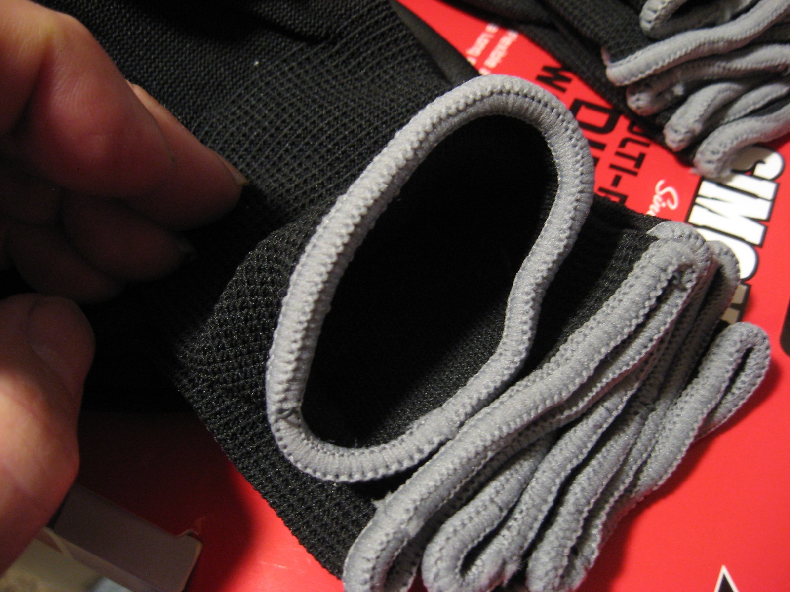 10 Pair Simoniz Multi-Purpose Dipped Work Gloves – Full Finger Black – Size L