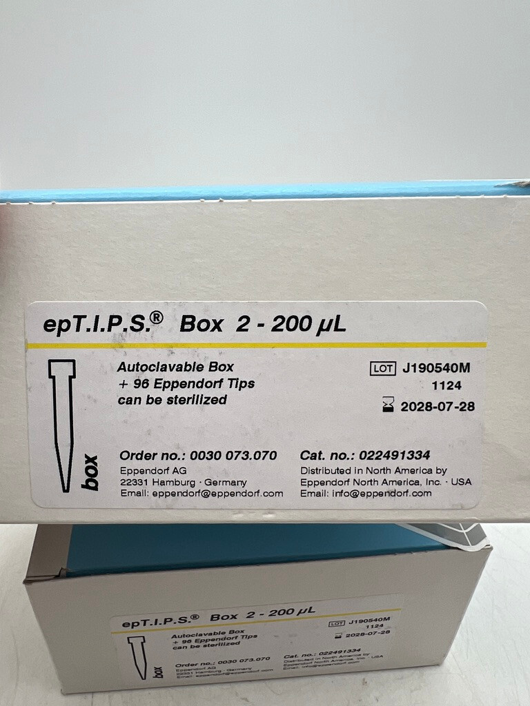 Lot 8 Boxes EPPENDORF epTIPS Pipette Tips Reloads Assorted Size as shown GERMANY