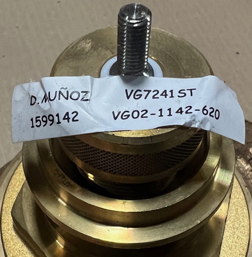 JOHNSON CONTROLS VG7241ST HYDRONIC GLOBE VALVE, 2″ FNPT, 2-WAY, 41P860, NEW!