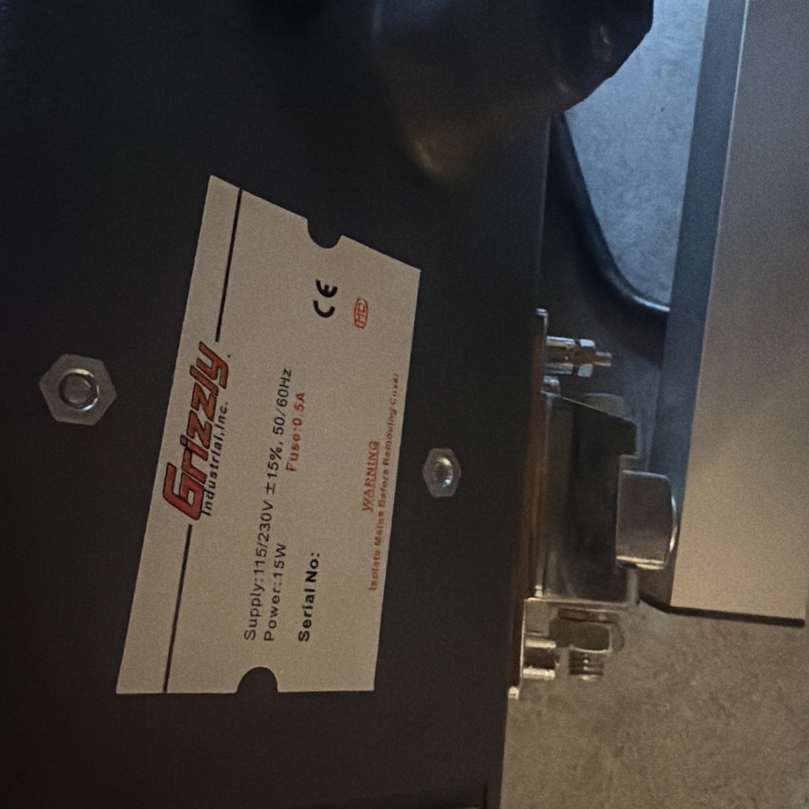 Grizzly Industrial 3-Axis Digital Readout for Mills (Monitor Only) with Power C