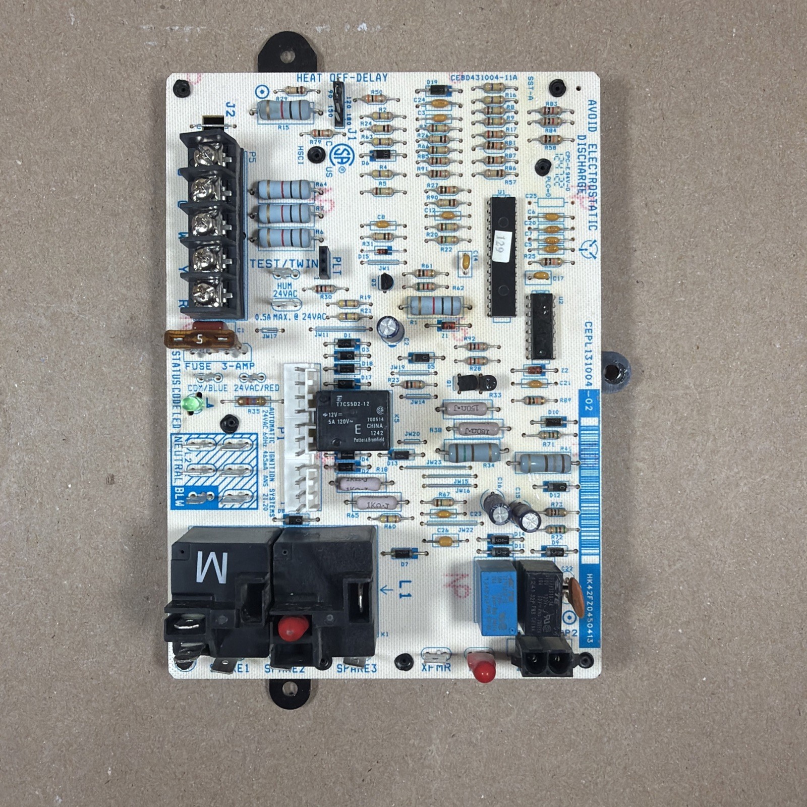 🔥 Tempstar Heil Blower Control Board HK42FZ045 CEPL131004-02 CEBD431004-11A