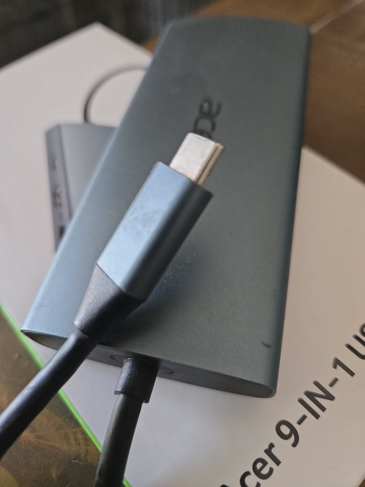 Acer 9-In-1 USB C Hub 4K HDMI, Ethernet Adapter, 5Gbps USBA 3.0, SD Card …
