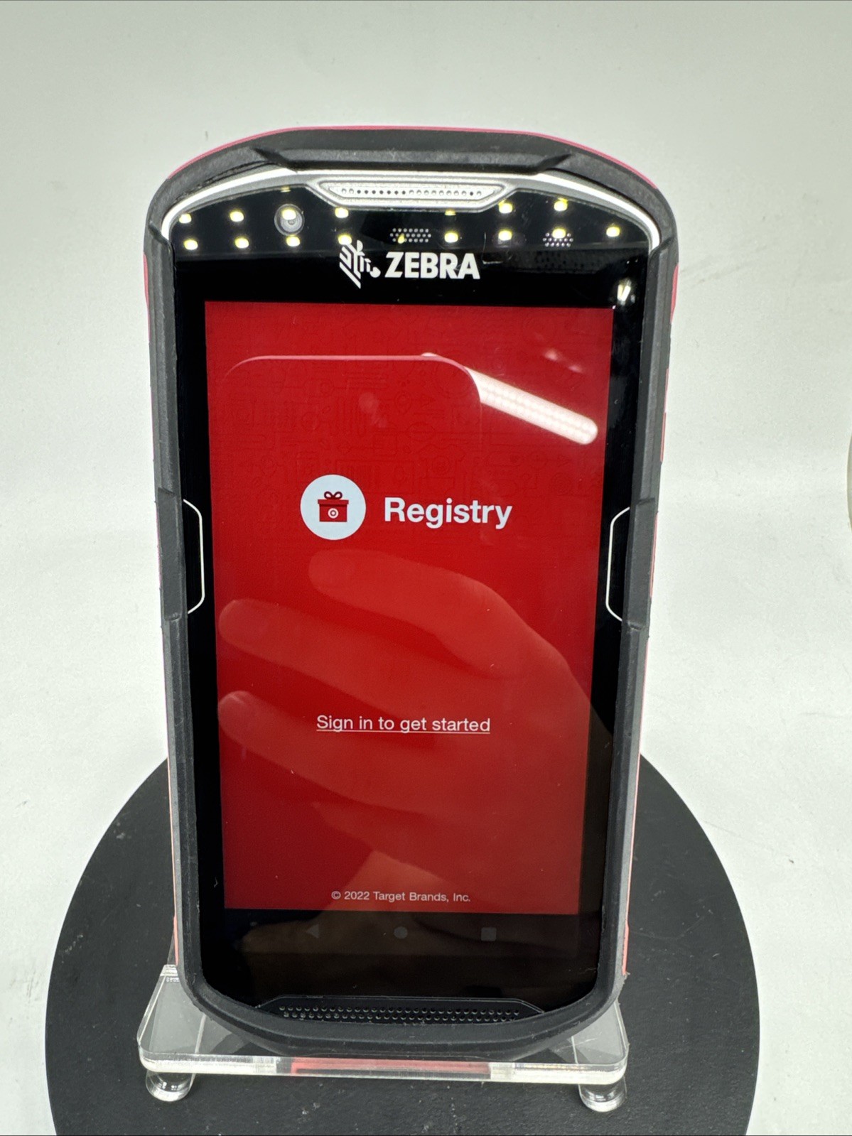 TARGET Zebra TC57 Series Mobile Touch Wi-Fi Model TC57 MPN TC57HO Needs Wipe