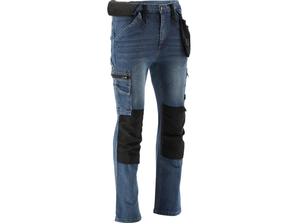 Yato Stretch Work Trousers Dark Blue Size XL YT-79054