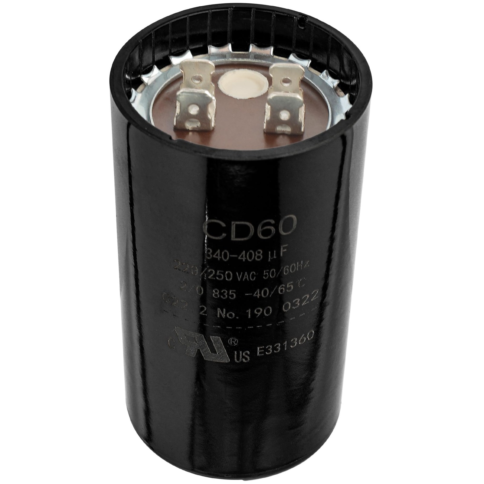 340-408 uF 340/408 MFD 220-250 VAC Volts ±20% Round Start Capacitor 50/60 Hz …
