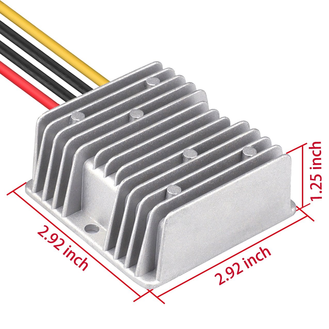 Cllena DC 40V-90V to 12V Converter Voltage 10A, Silver