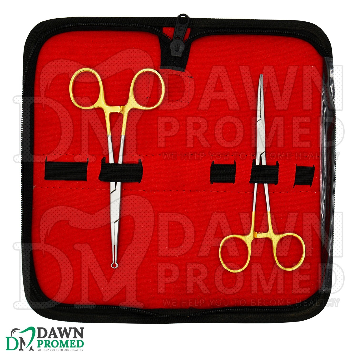 2 Pcs Sutureless Vasectomy Surgery Set W/Free Case Surgical Instrument German Gr