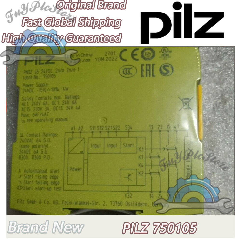 pilz 750105 Brand New High Quality Guaranteed Free Ship