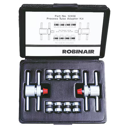 Robinair 12458 Process Tube Adapter Kit