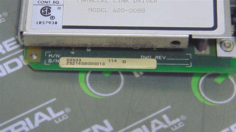 USED Honeywell 620 Series 620-0088 Parallel Link Driver Module Rev. D