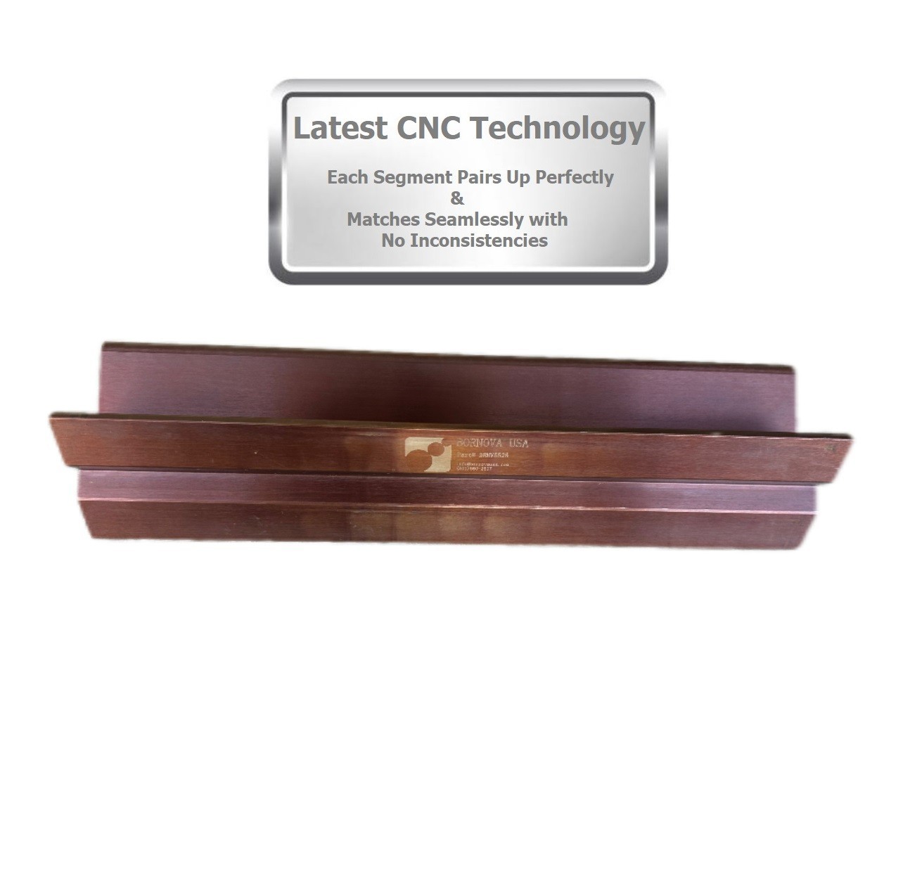 NEW 16.33″ Press Brake Die 2.36″ sq. – V Openings:1.97″ 1.38″ 0.87″ and 0.63″