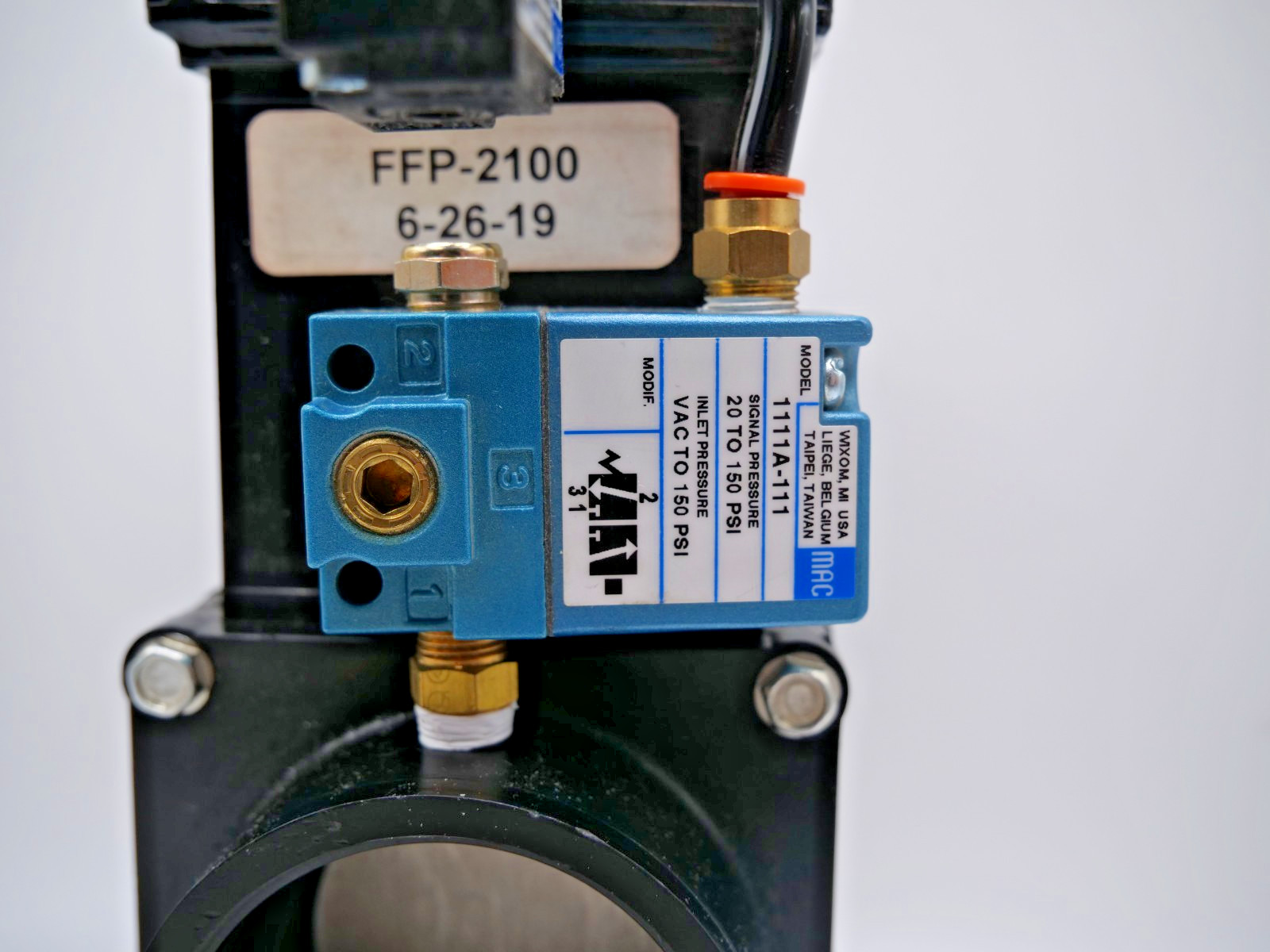 2″ Vacuum/Automatic 2-Way Gate Valve – FFP-2100 Assembly