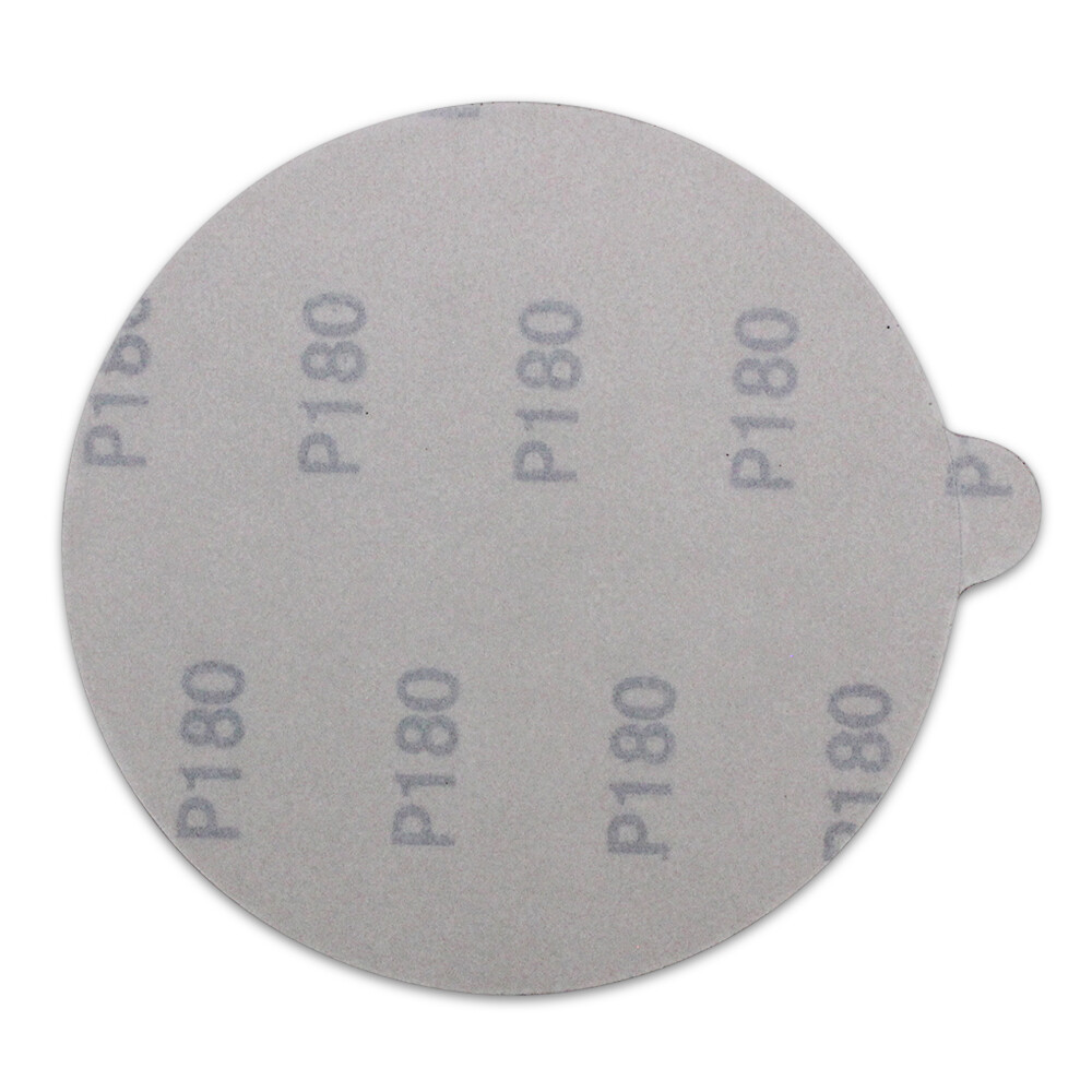 100 Pack – 5 Inch 120 Grit Gold Peel and Stick Adhesive Backed PSA Sanding Discs