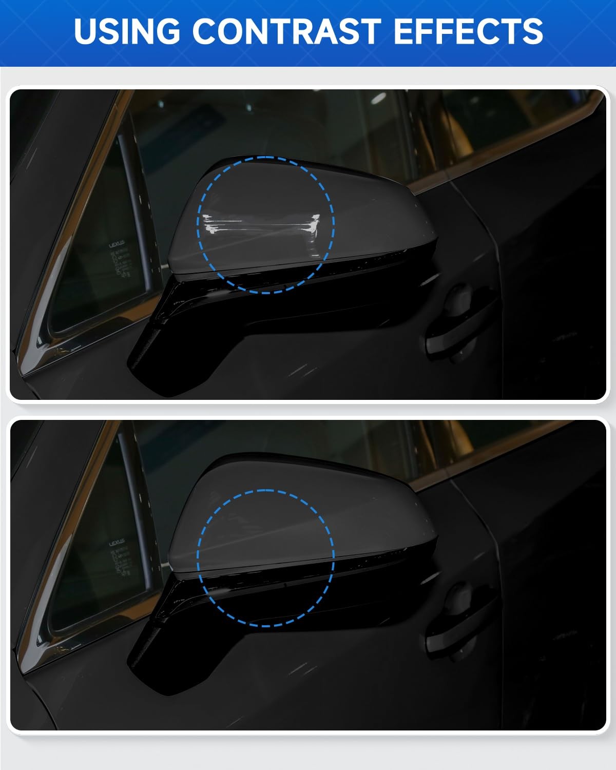 212 Obsidian Touch Up Paint Kit, Compatible with Lexus, Scratch Repair Kit