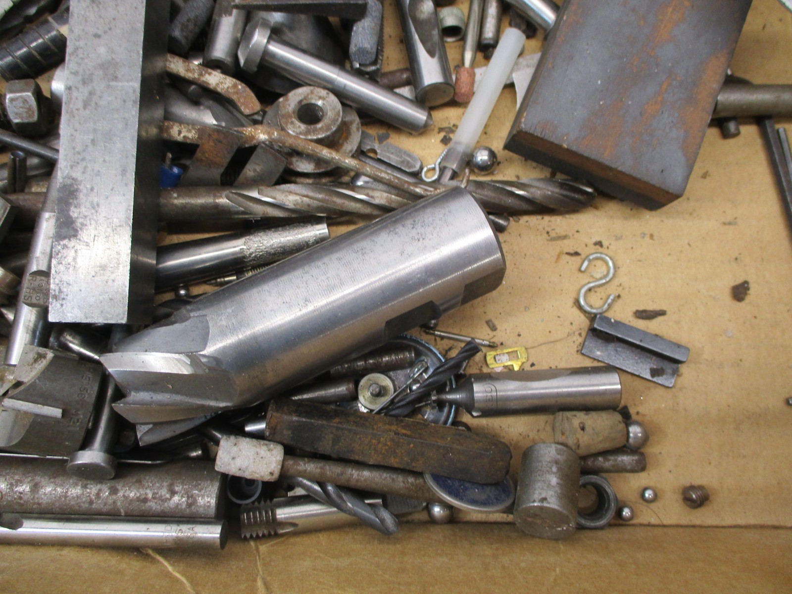 25 # POUNDS Machinist Parts Pieces Bits Hand Tools Hardware Doo Dads Scrap GC