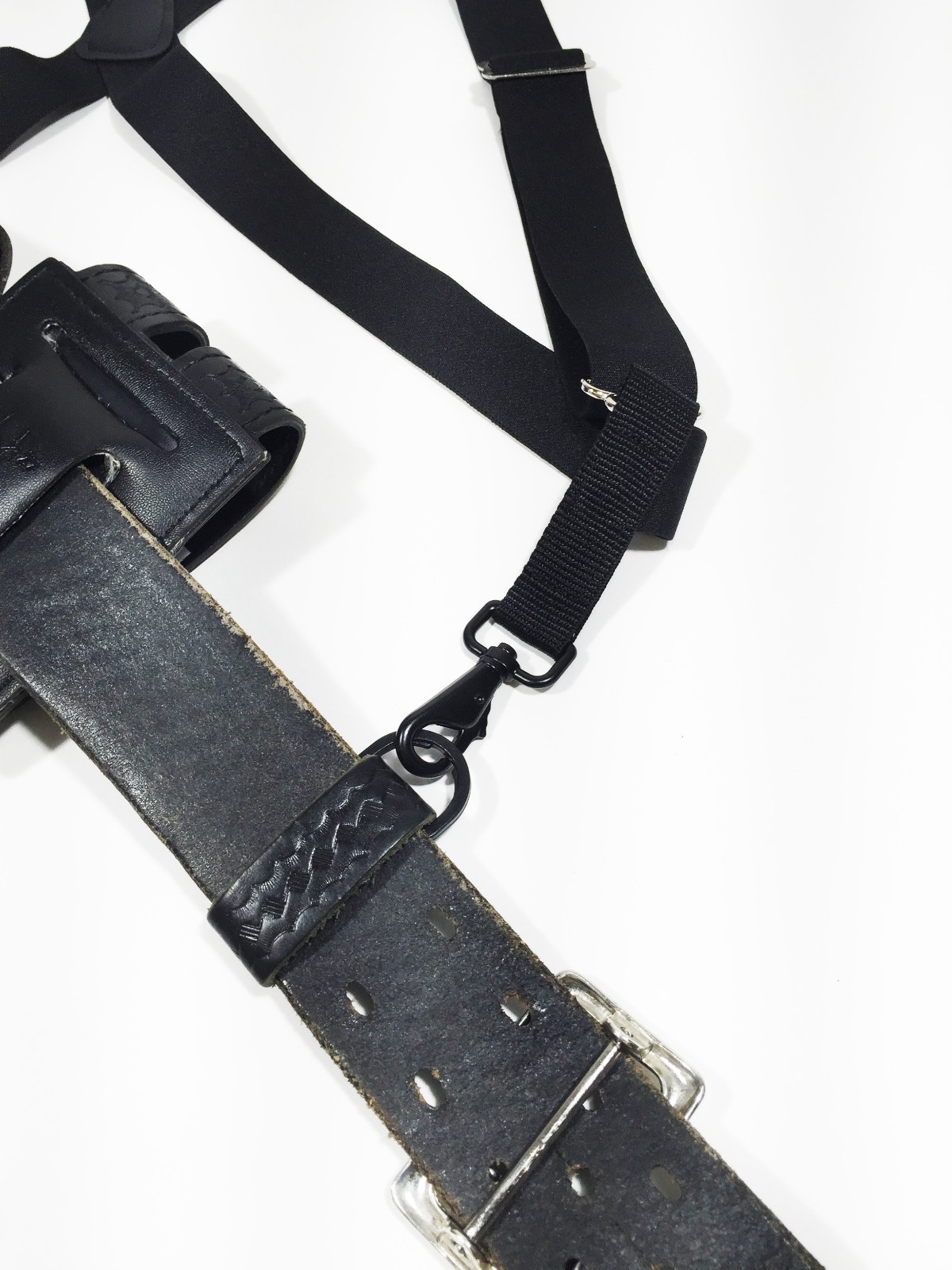 48″ Duty Belt Over/Under Side Suspenders