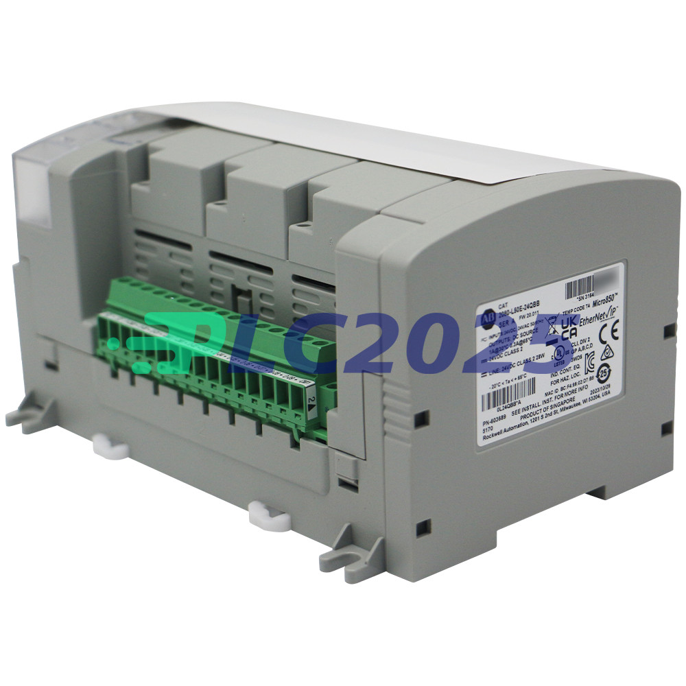 Allen Bradley 2080-L50E-24QBB Micro850 24 I/O EtherNet/IP Controller Sealed New