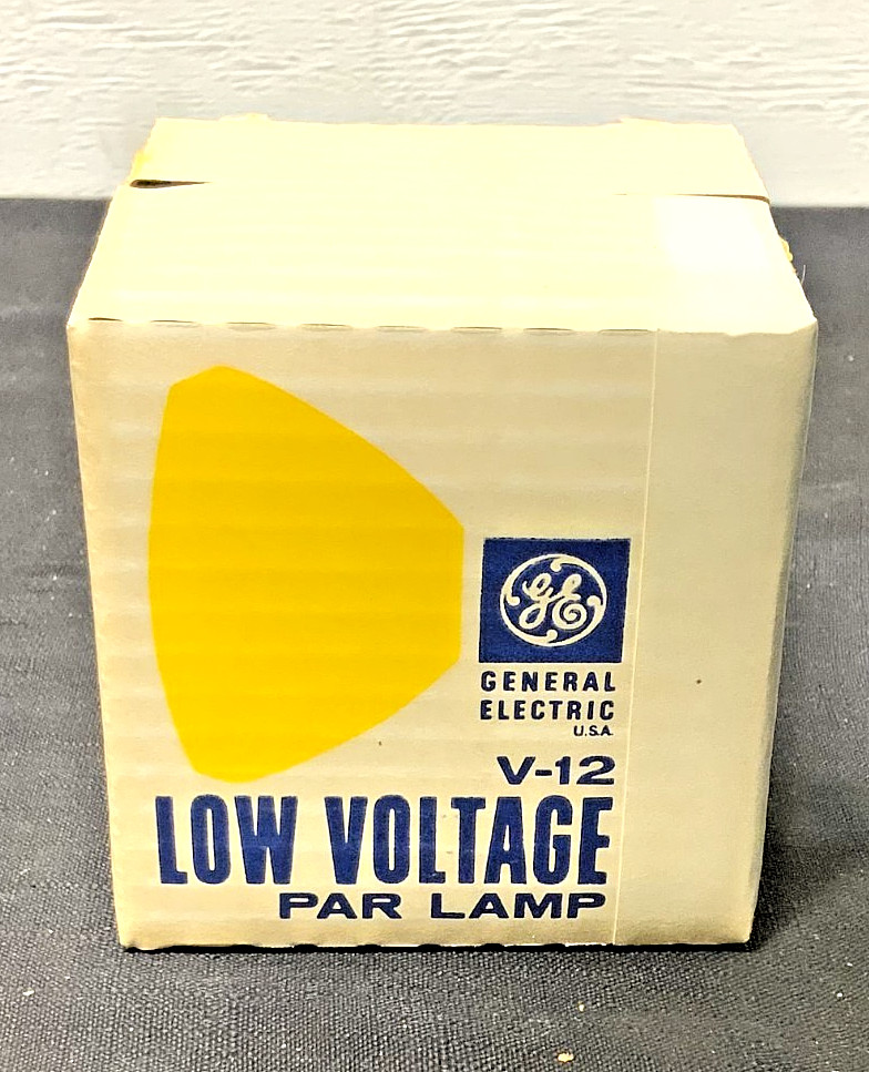 NEW Lot of 12 GE 16541 Low Voltage Par Lamp 50PAR36/WFL 50Watts 12Volts H4C