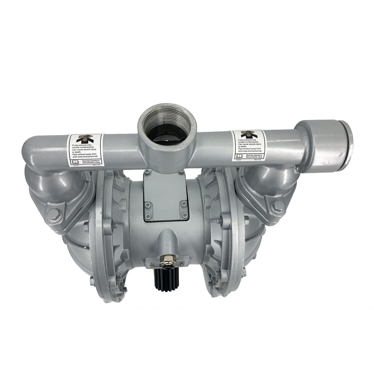 Industrial Air Operated Double Diaphragm Pump 1-1/2″ Outlet Inlet 44GPM 115PSI