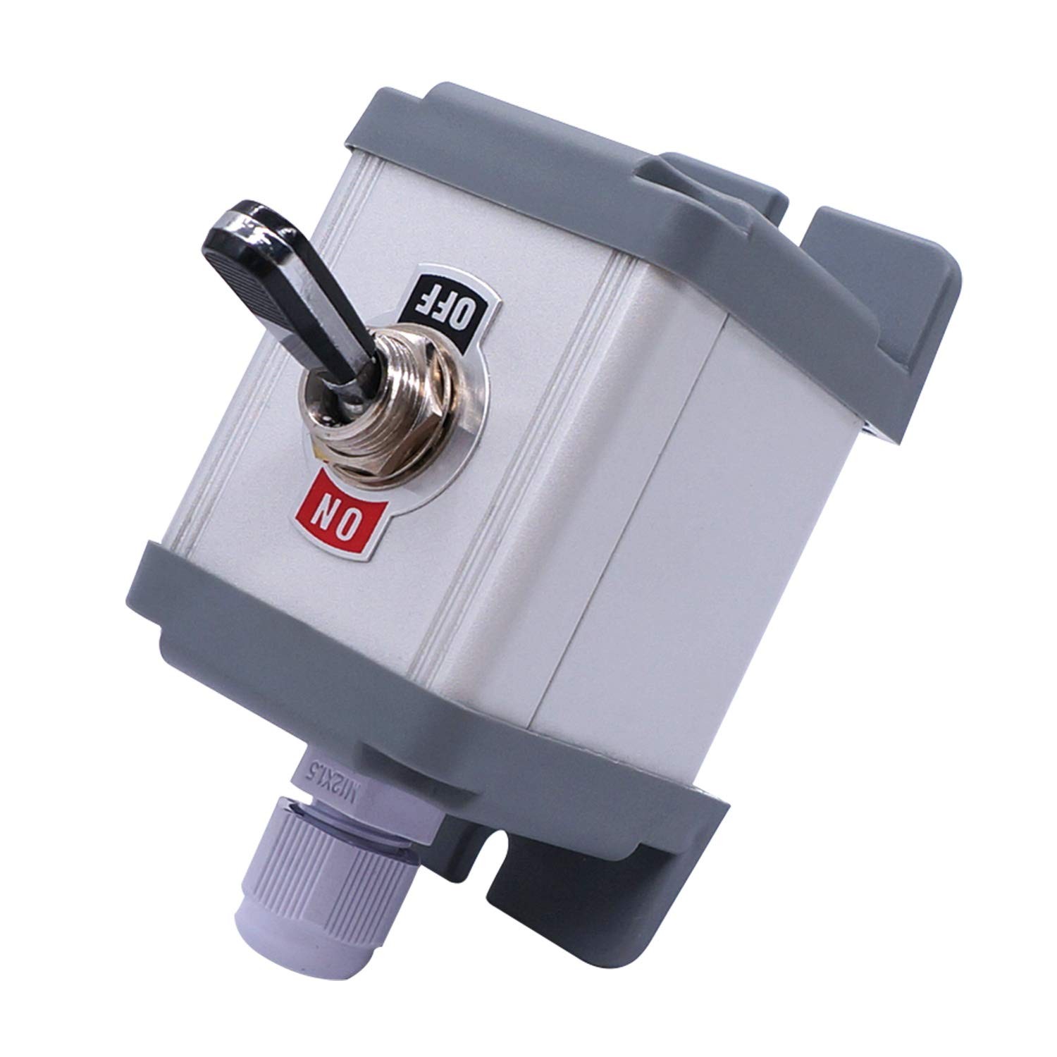 Heavy Duty Rocker Toggle Switch Box 16A 250V SPST 2 Position 2 Pin ON/Off Switch