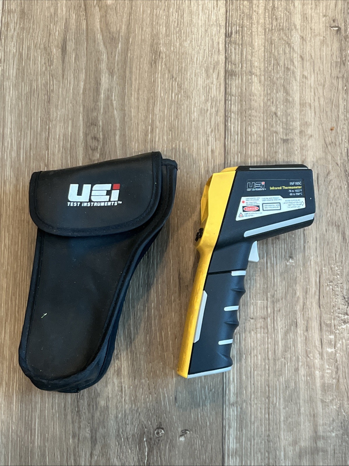 UEi INF165C Infrared Thermometer -76˚ to 1022˚F, 12:1