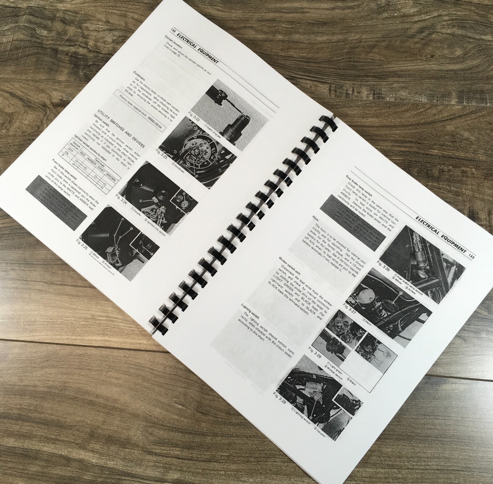Suzuki GS750 Motorcycle Service Manual Repair Shop Technical Workshop GS750E