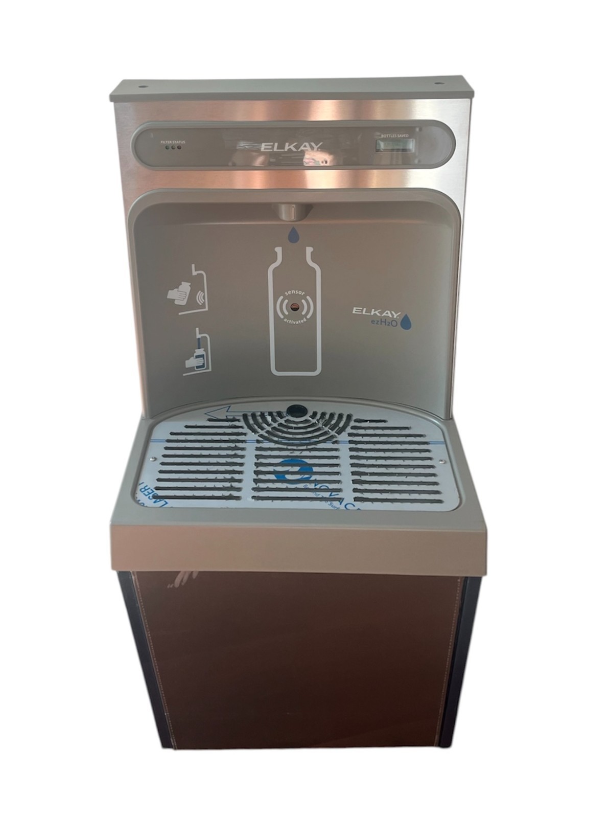 Elkay LZ8WSSSMC ezH2O Wall Mount Bottle Filling Station – Refrigerated, Filtered