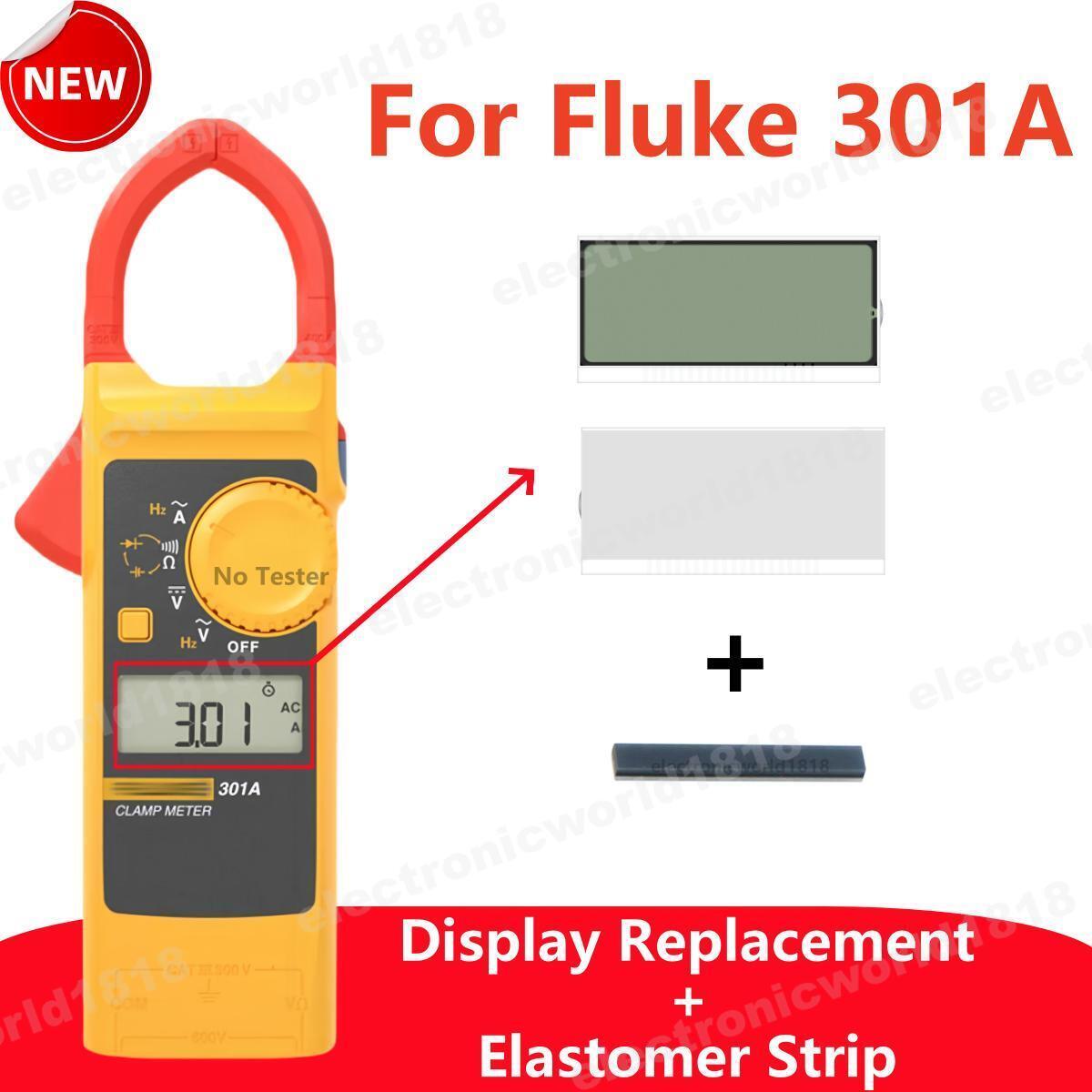 Display For Fluke 301A Digital Clamp Meter Tester LCD Screen Replacement Repair