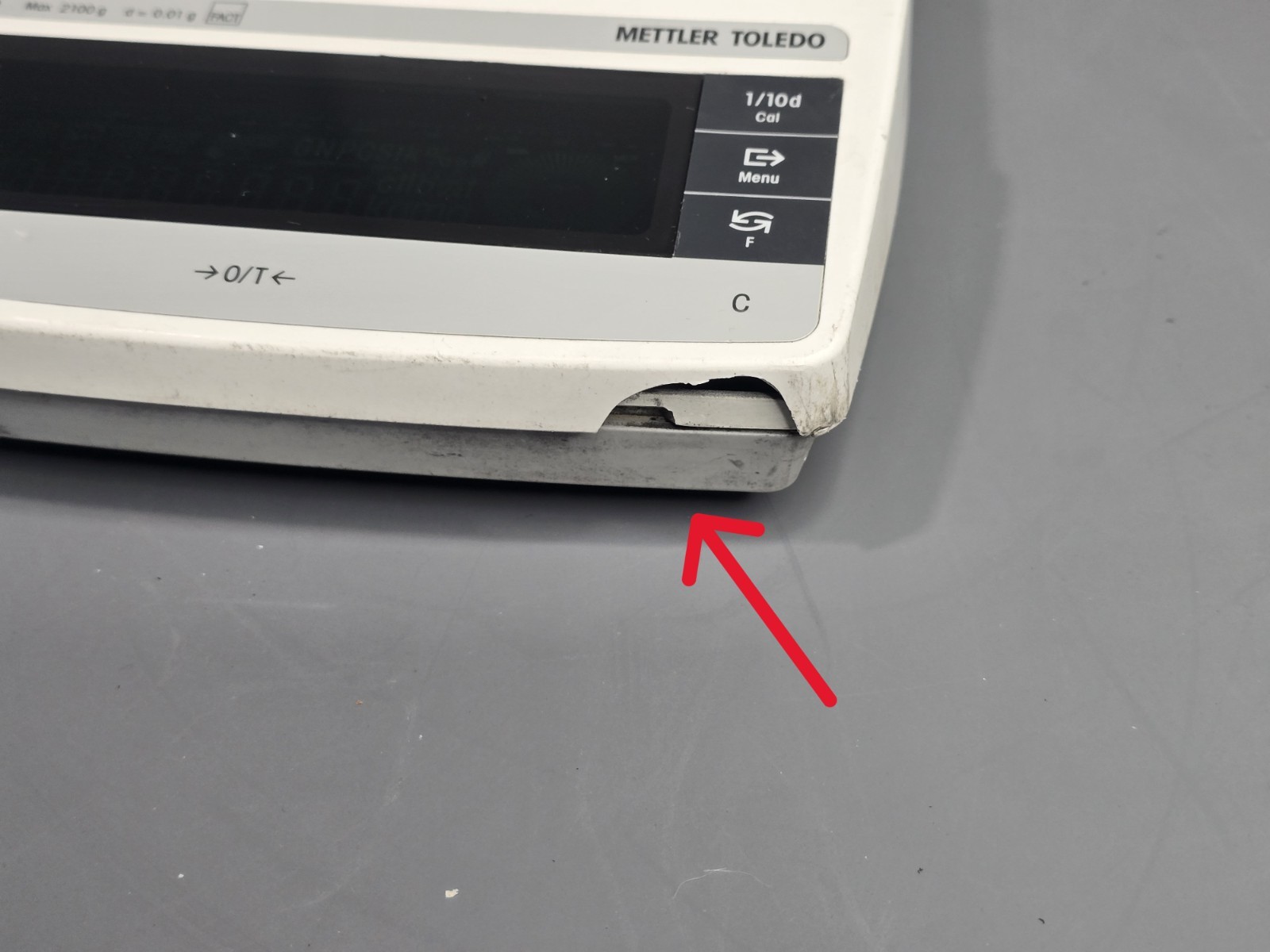 Mettler Toledo PG2002-S Scale Precision Balance Damaged Untested