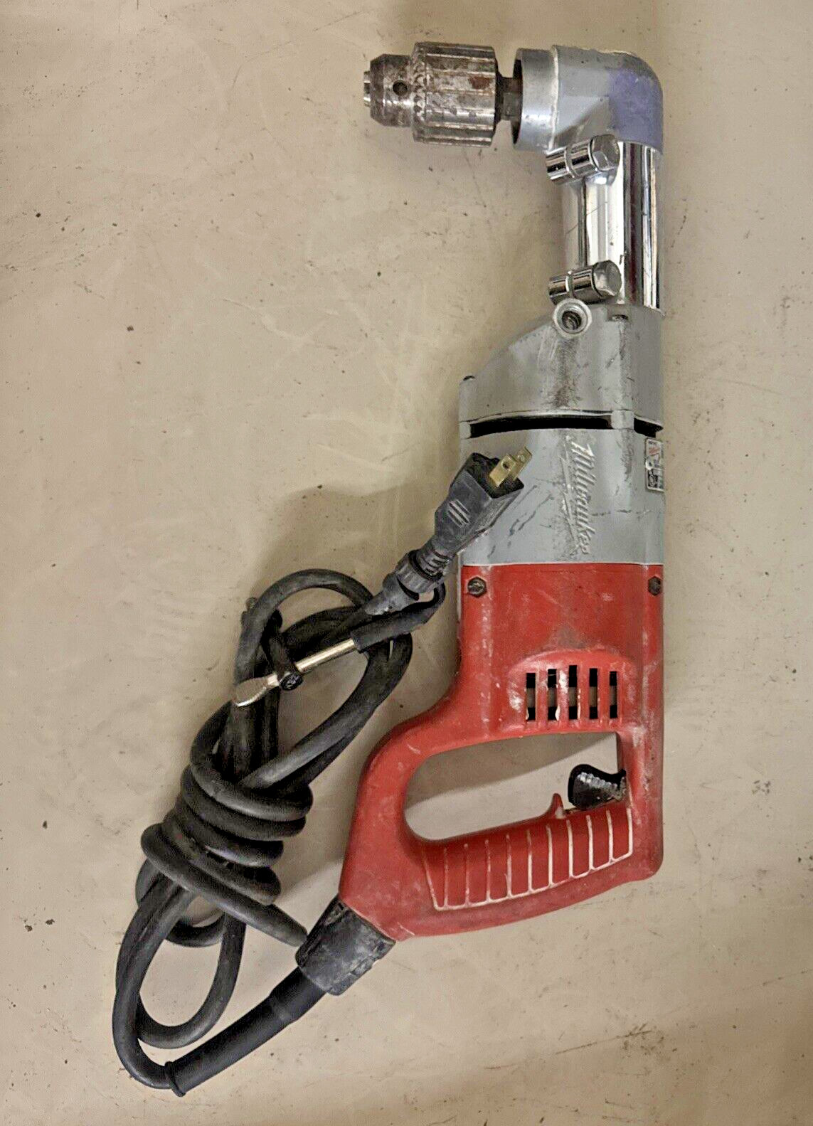 Milwaukee 1107-1 Heavy Duty Corded 1/2″ Right Angle Drill