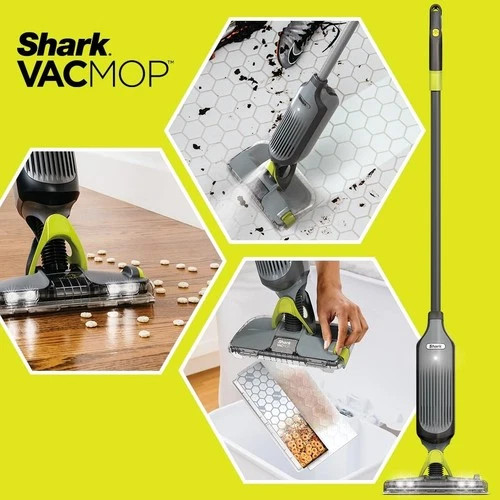 Shark VACMOP Disposable Hard Floor Pad Refills, 46 Count (Pack of 1), White