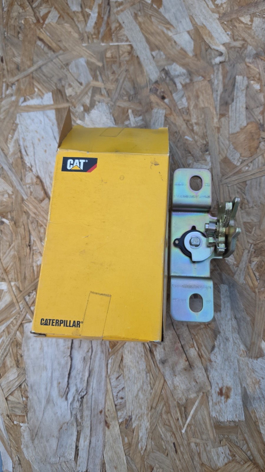 CAT OEM PART# 369-3697 Key Latch used in Hood Caterpillar Excavator