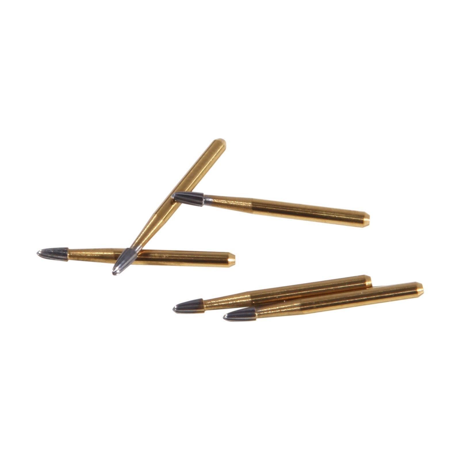 10Pcs Dental Tungsten Carbide Burs Trimming & Finishing Egg Football FG 7404 ns