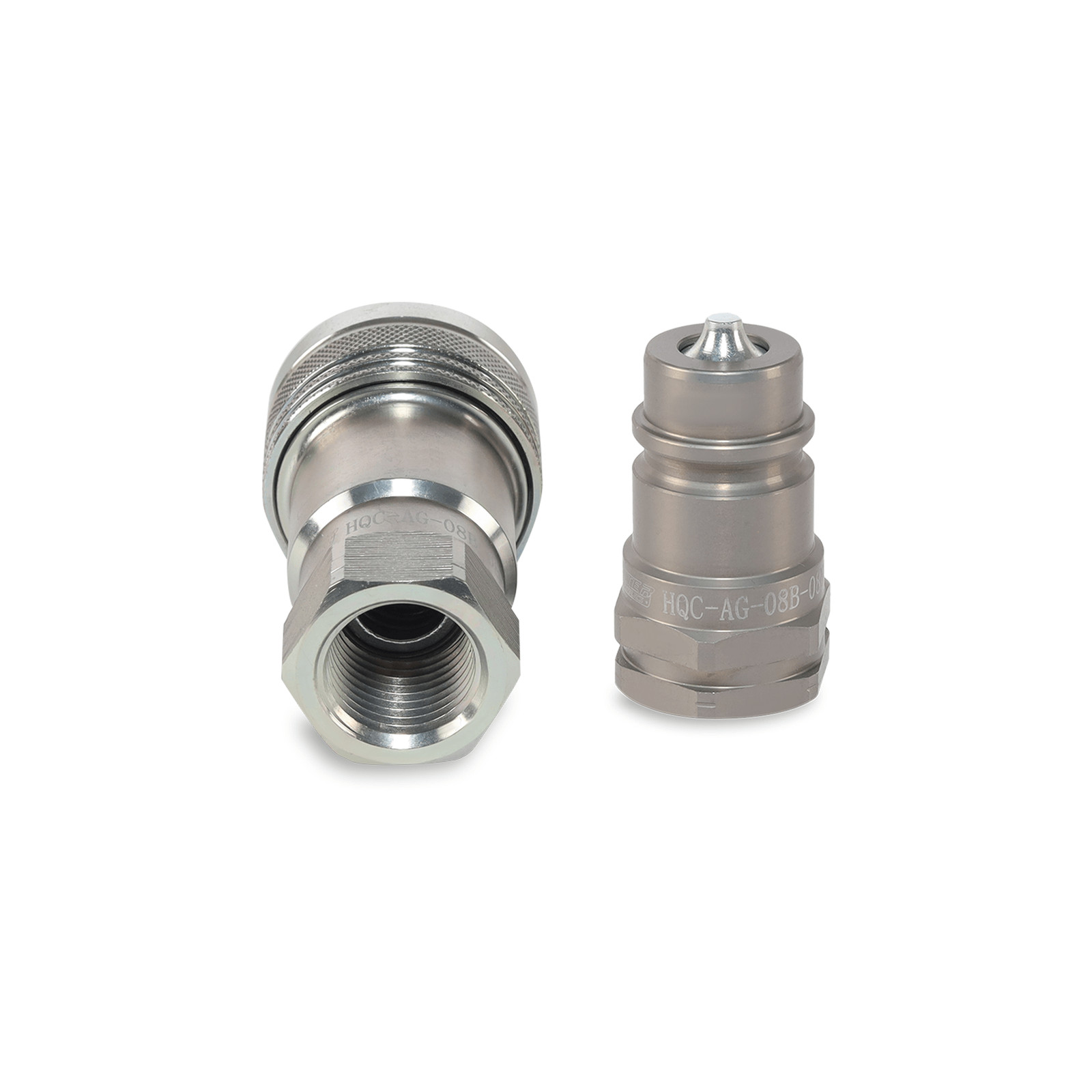1/2″ AG Hydraulic Quick Couplers Set – 1/2″ NPT Thread