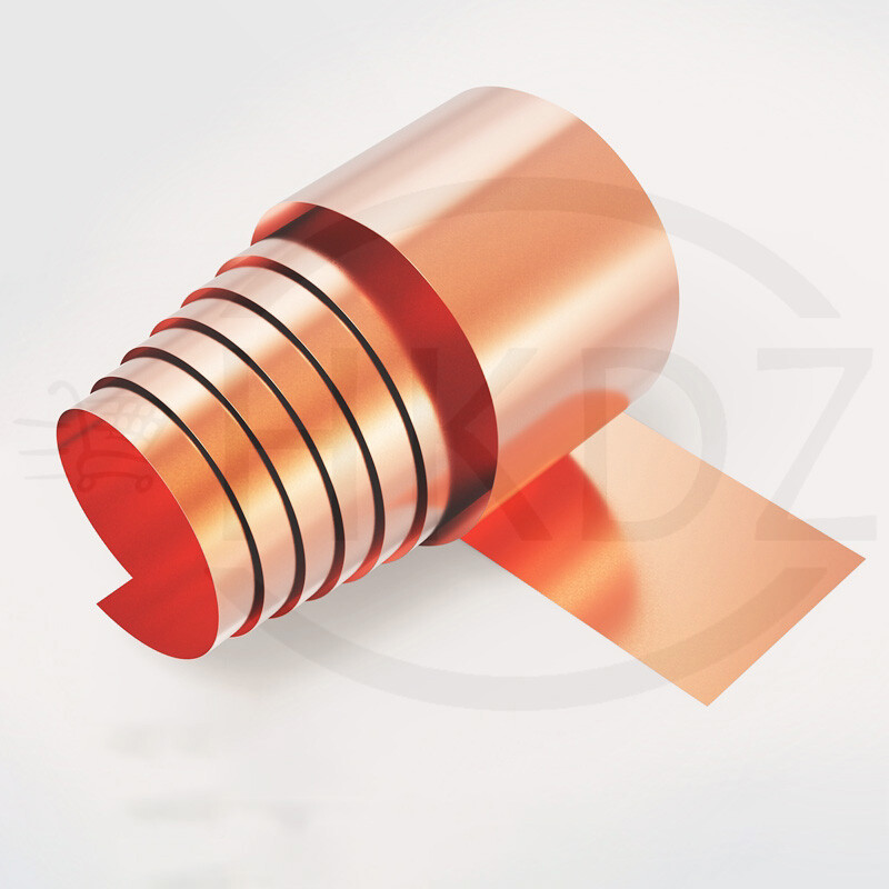 99.9% Pure Copper Cu Metal Sheet Strip Roll Foil Plate T2 Thickness 0.01mm-1mm