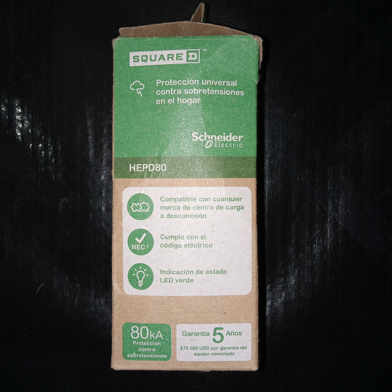 NEW Square D HEPD80 Home Surge Protection Device 120/240V NIB Electrical