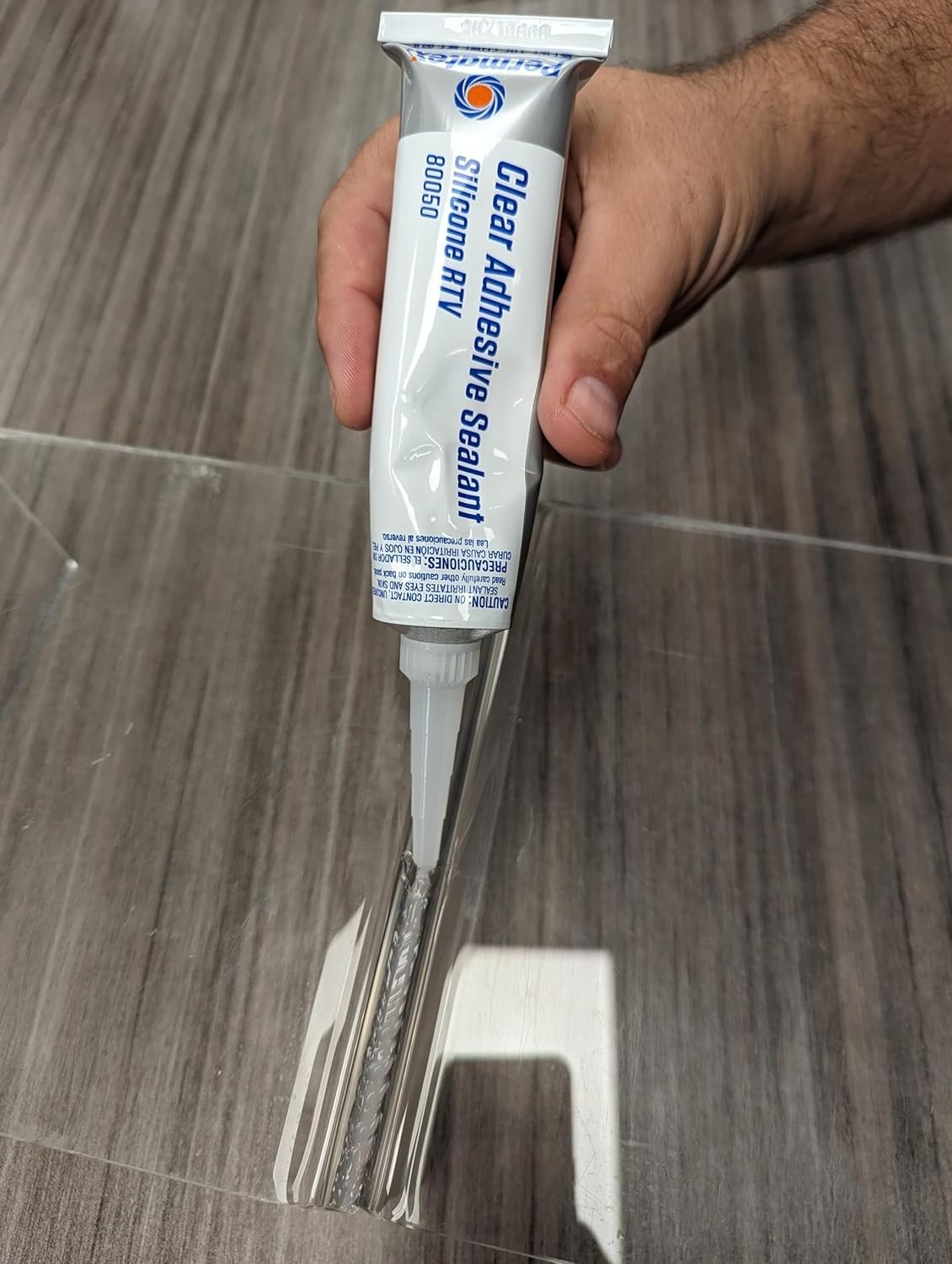 Versatile 3 oz Clear RTV Silicone Sealant – Waterproof for Indoor & Outdoor Use